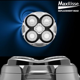 MAXILISSE HEAD SHAVER Replacement Head for Shaver, Freestanding Floating Head with Stainless Steel Blades