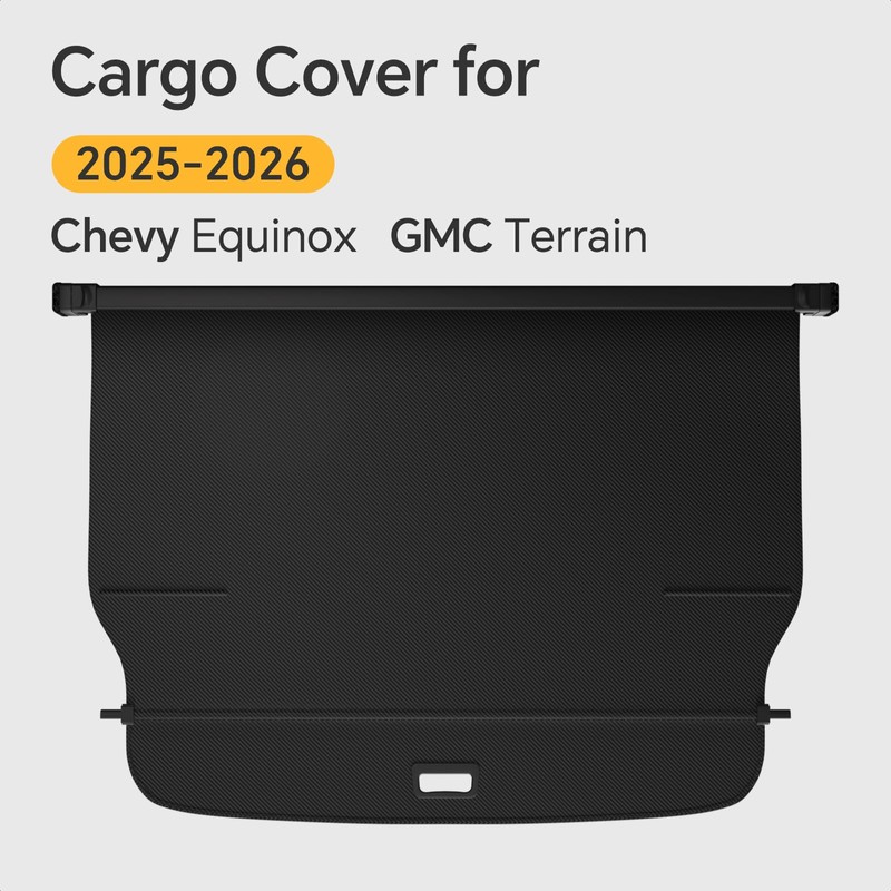 Blycorul Trunk Cargo Cover for Chevy Equinox GMC Terrain 2025