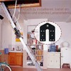 2 Pieces Loft Ladder Pull Down Hinges Suitable for Restoration