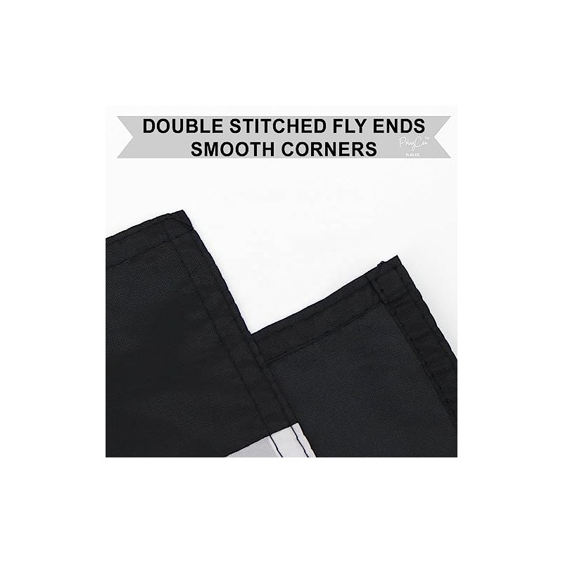 3x5FT Thin Yellow Line Flag Emergency Dispatchers Tow Recovery Security