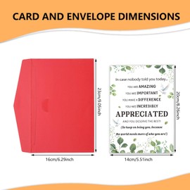 Appreciation Gifts for Coworkers Friends Women Men Thank You Gifts for Best Friend Female Male Pastor Employee Boss Teacher Work Anniversary Cards for Employees Retirement Card for Woman Christmas