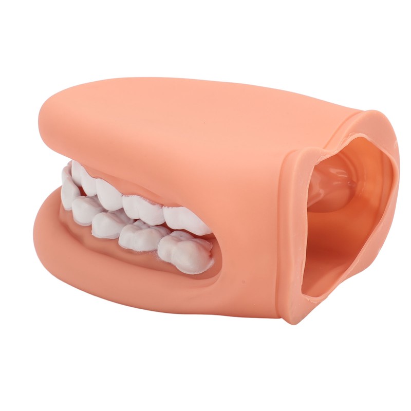 Mouth Puppet with Tongue 28 Teeth Silicone Speech Therapy Demonstration