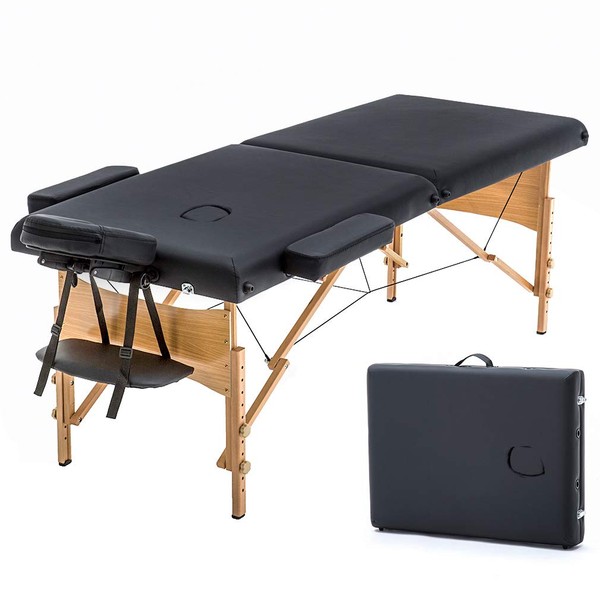 BestMassage Massage Bed Portable Massage Table 28 inche Wide Lash