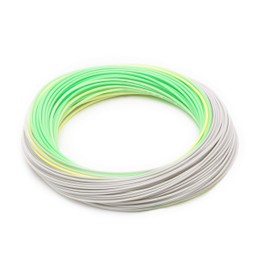 Rio Elite Grand Slick Cast Fly Line, Designed for Fast-Action Fly Rods, Low Stretch & Ultra-Slick Performance, Pale Green/Lt. Yellow/Gray, 90ft, WF4F