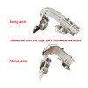 LIKERAINY 95Deg Inset Blind Corner Long-arm Hinge 35mm with Hydraulic