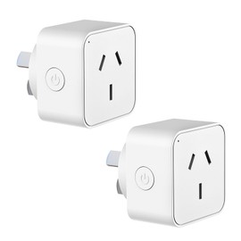 Smart Plug 16A WiFi Intelligent Socket, 2 Pack, Voice Control, Smart Outlet with Timer & App Remote Control, WiFi Outlet for Home, Compatible with Alexa & Google Assistant and SmartThings