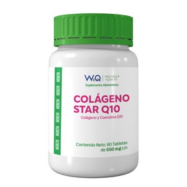 Colágeno Star Q10  Suplemento Alimenticio  Tabletas 550mg                                                                                             