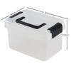 Ikando Set of 4 Mini Storage Box with Lid, 2