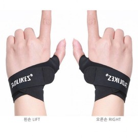 Left and Right Hand Wrist Support Brace Black Right/M 3ea