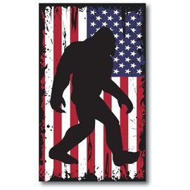 Bigfoot Sticker – Funny Sasquatch Vinyl Decals for Cars, Trucks, Laptops, Water Bottles & Campers – Waterproof & Weatherproof Outdoor Adventure Stickers for Cryptid & Hiking Lovers (Design 2)