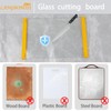 LANGBOHOS 2 PCS Tempered Glass Cutting Board for Kitchen with