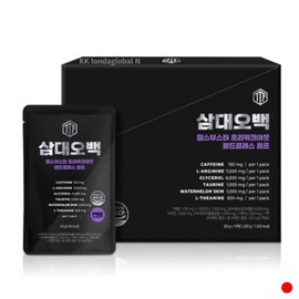 삼대오백 헬스 운동 부스터 프리워크아웃 추천 15포 SAMD500 Health Exercise Booster Pre-Workout Recommended 15 Packs
