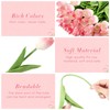 Geosar 40 Pcs Tulips Artificial Bulk Easter Tulips Faux Tulips