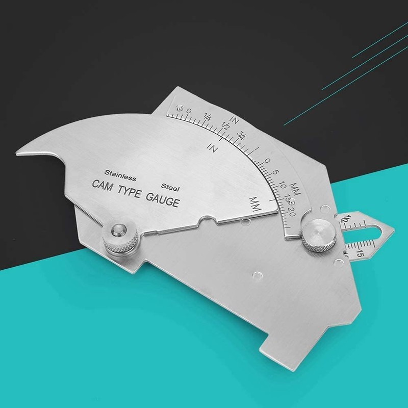 Weld Gauge MG-8 Welding Ruler Welding Gauge with Stainless Steel