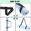 FIBOUND Pack of 2 Yoga Mat Carry Strap, Yoga Mat