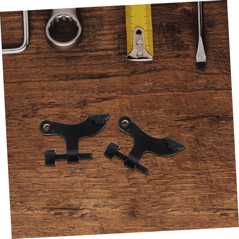 Hohopeti 4pcs Hinge Door Stopper Heavy Duty Door Mount Wall
