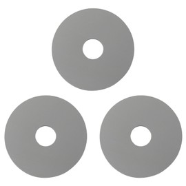 Replacement 9BU088E Silicone Rubber Gasket Compatible with Toto and Gerber Dual Flush Toilets and Costco Watermark One-Piece Toilets Flush Valve Gasket for Aquia Toilets, 3 Pack