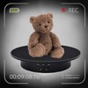 CDIYTOOL Motorized Turntable Display Stand, 90-180-360 Degree Electric Display Stand,