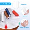 PATIKIL 4" Length Plastic Sewing Needle Storage Holder, 10 Pcs
