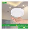 Tianlai Lampara Led De Sobreponer 18w Plafón Pack 10 Piezas