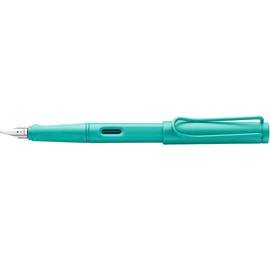 Lamy 021 Safari Candy Fountain Pen Aquamarine Nib M