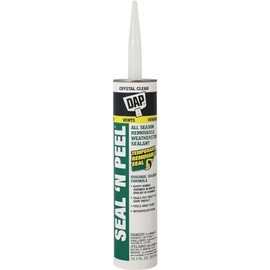 Dap Seal 'N Peel Clear Polymer Door, Siding and Window Sealant 10.1 oz.