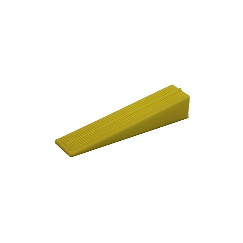 TILE RITE LSW851 Levelling Tile Spacer Wedges, Yellow, Set of