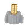 EFIELD 1/2 Inch PEX x 7/8 Inch Ballcock Swivel Brass