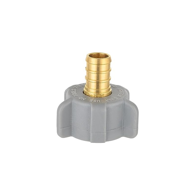 EFIELD 1/2 Inch PEX x 7/8 Inch Ballcock Swivel Brass