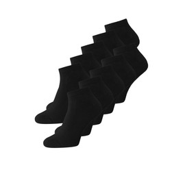 JACK & JONES Male Socks Pack of 10 Socks, Black/Detail:Black - Black - Black - Black - Black - Black - Black - Black - Black