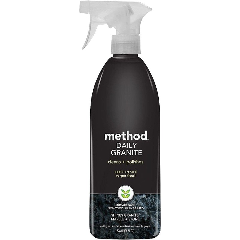 Method Daily Granite Cleaner Spray, Apple Orchard, Plant-Based Cleaning Agent