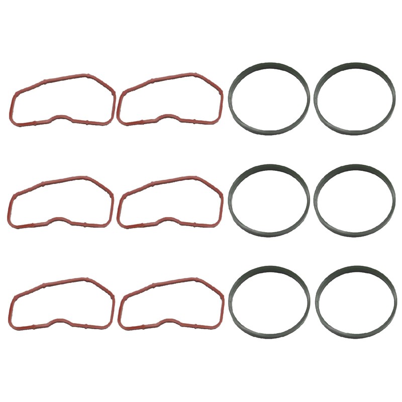 Vkinman 12Pcs 079129717B Upper Lower Intake Manifold Gaskets Replacement for