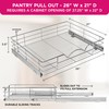 HOLDN’ STORAGE Heavy-Duty Premium Collection Pull Out Cabinet Organizer, Cabinet