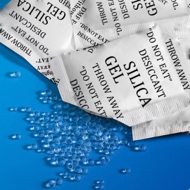 Eco 500 Bolitas Gel Silica Desecante Quita Húmeda Bolsa 1 Gramo