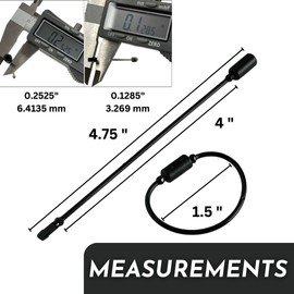 CDM Supply 1000 Pack Black 5” Self Locking Rings for Keys, Keychains, Cables, Luggage and Tags, Waterproof Nylon Plastic Rings, Tamper Evident Security Seal