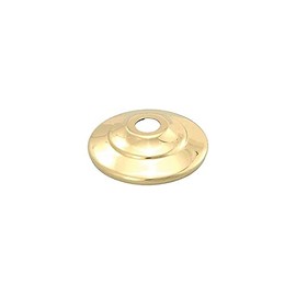 B&P Lamp® 3 1/2 Inch Diameter Solid Brass Vase Cap, Polished and Lacquered Finish