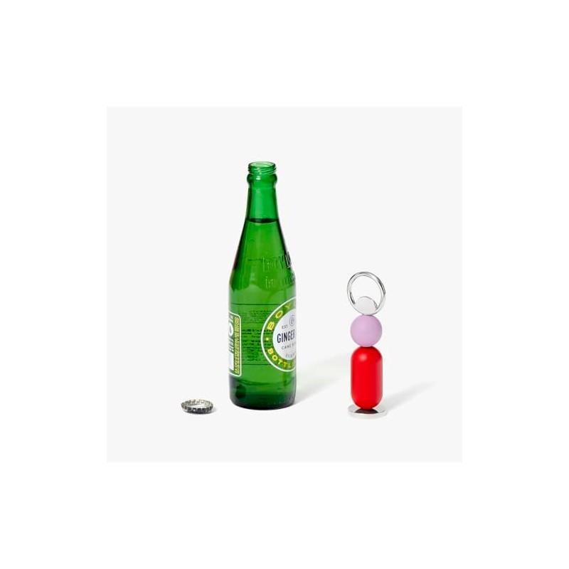 Areaware Abaco Bottle Opener (Purple and Red)