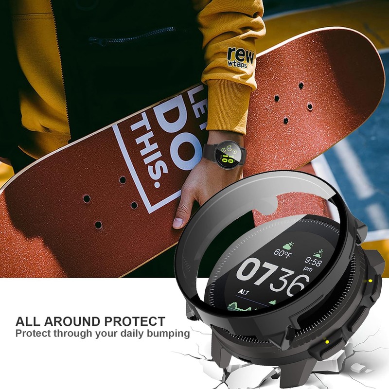 Compatible with SUUNTO Vertical Case,Lamshaw Hard PC Case with Screen