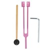 128HZ Tuning Forks Paint Process Aluminum Alloy Tuning Fork Set