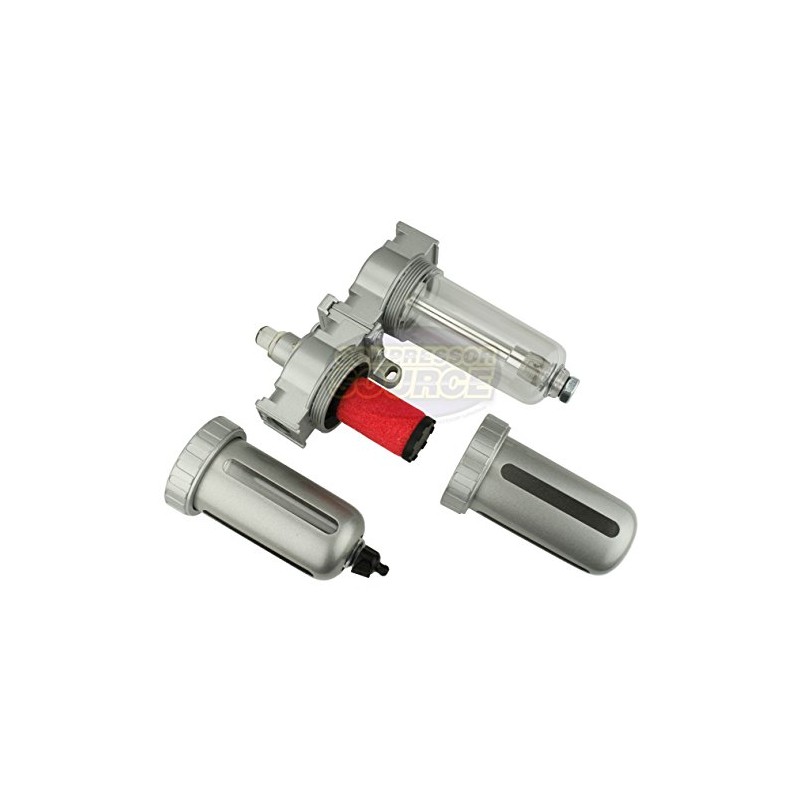 1/2" Compressed air in line filter & desiccant air dryer