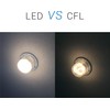 Legental 10W LED Puck Light Bulb, GU24 Base, 800 Lumens,