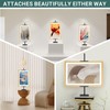 YJREW Tabletop Picture Frame Stand, Adjustable for Frames Up to