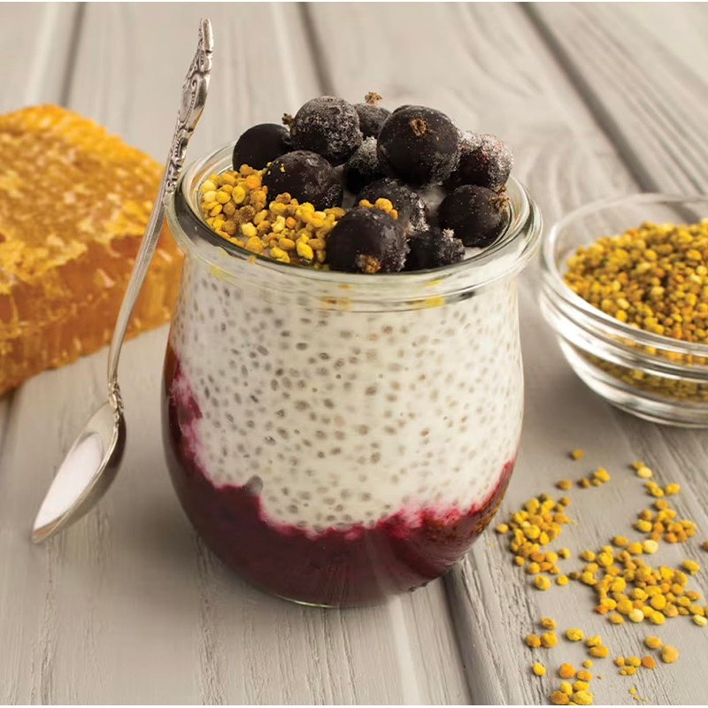 Earths Basket Organic Bee Pollen granules, Raw & ethically harvested,