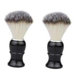 FOMIYES 2pcs Beard Brush for Men Boar Bristle Gentle Cleaning Styling Tool Travel Size