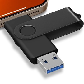 TEWENE 64GB USB C Memory Stick 3.0 Usb C Flash Drive,2-in-1(USB-C and USB-A) Pen Drive with Lanyard for Mobile Phones and Computers.
