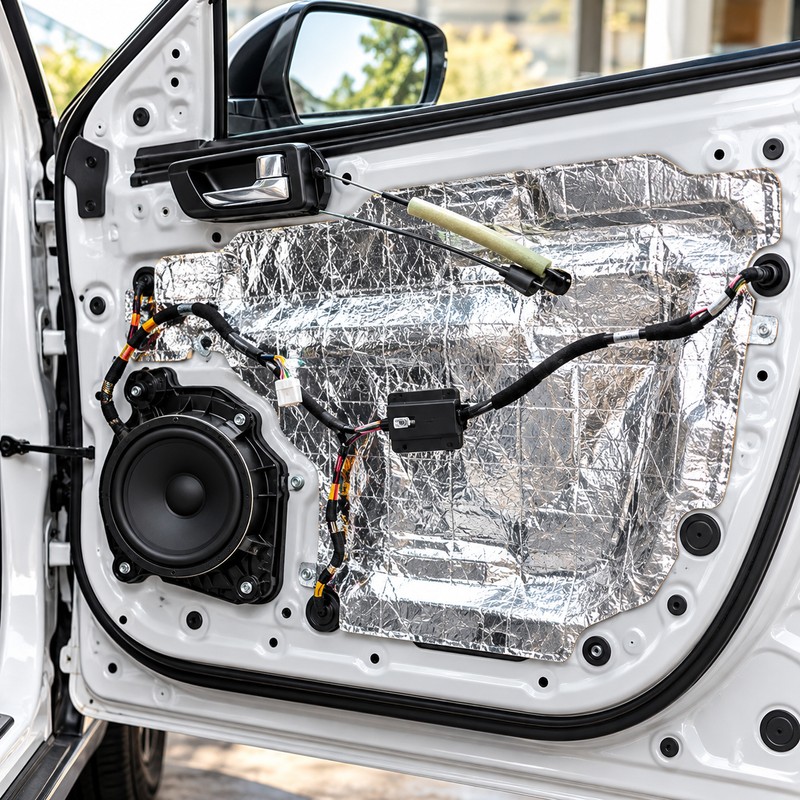 Car Sound Deadening Mat for Automotive Noise & Heat Insulation