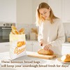 Reusable Beeswax Bags for Homemade Sourdough Bread, Detachable Easy-Clean Design