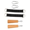 Wooden Pull Up Grips Wooden Finger Strength Trainer Home Gym