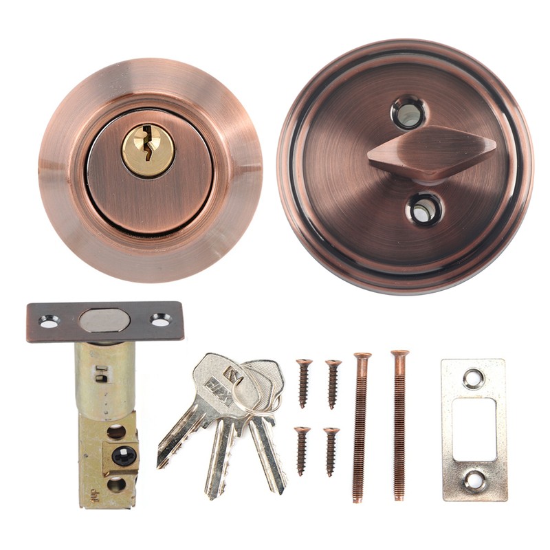 Stainless Steel Single Cylinder Safety Anti Theft Bedroom Door Lock