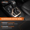 Transmission Shifter Bezel with Harness Compatible with 2014-2018 Jeep Cherokee